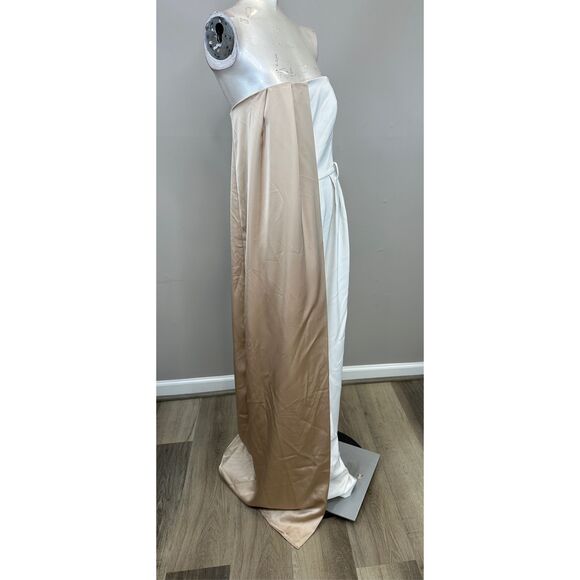 ET OCHS Winston Jumpsuit in Vanilla & Ivory US 6 $528 - Picture 7 of 12